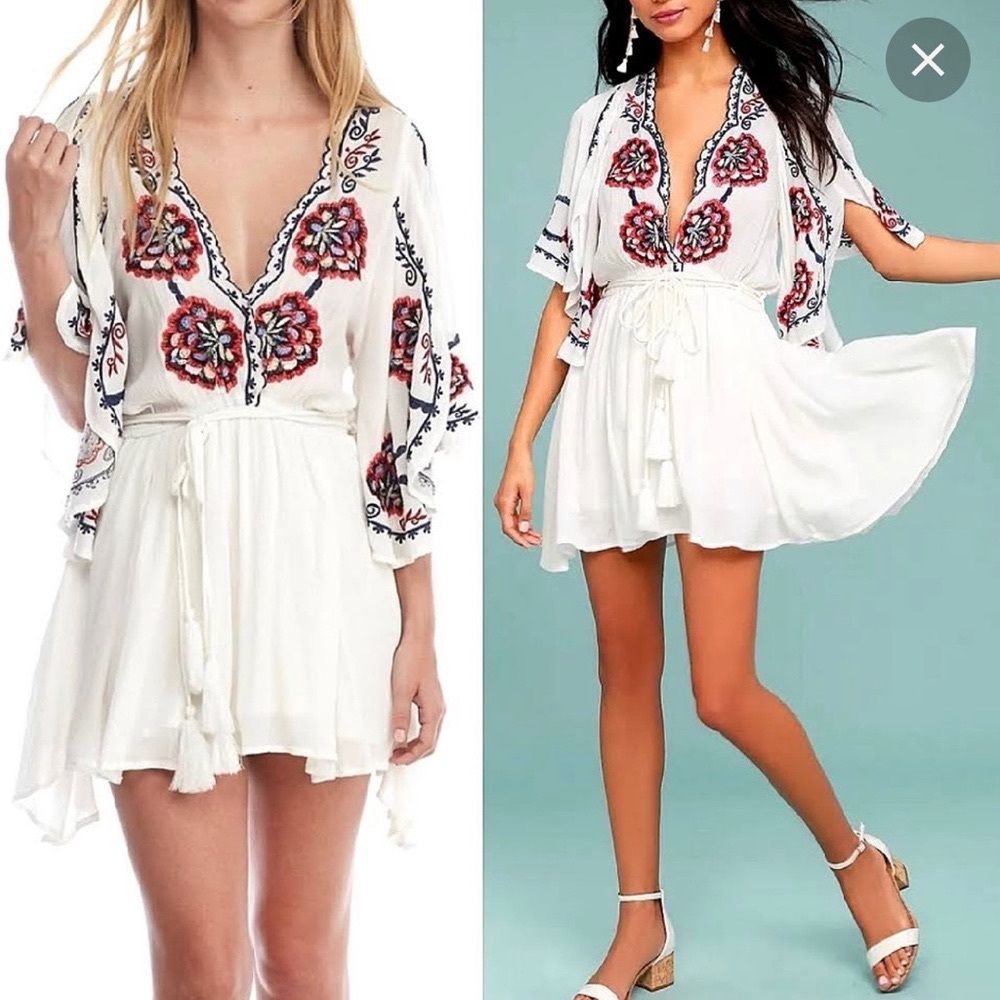 Free people open shoulder dress